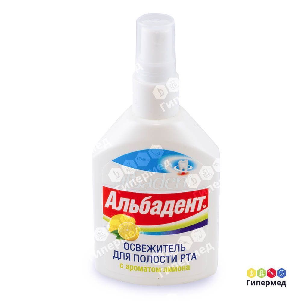 Альбадент-спрей-освежитель для полости рта, 35мл